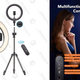 TaoTronics 12" Selfie Ring Light | $60 | Amazon | Promo code KINJACL025 + Clip Coupon